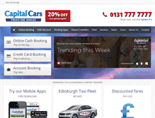 Tablet Screenshot of capitalcarsscotland.co.uk